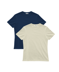 Dark Blue & Dune
