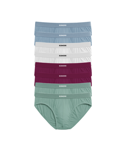 Bamboo Briefs (8-Pack) Full Week Pack