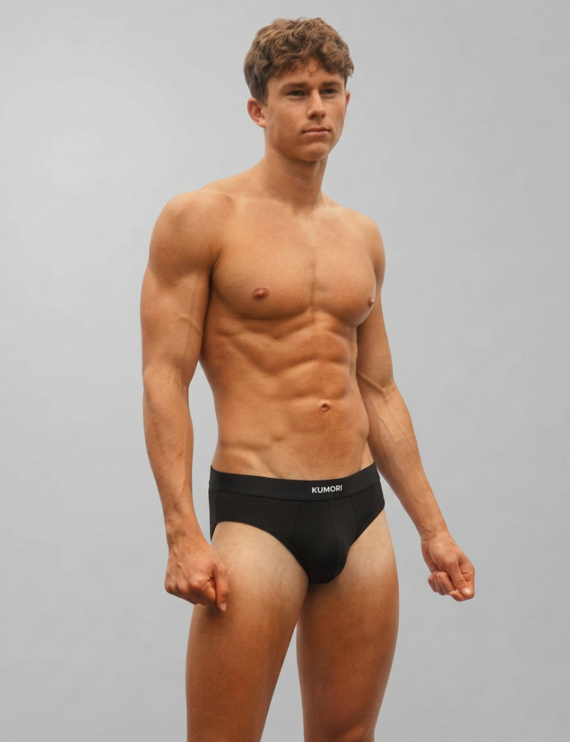 Bamboo Briefs (5-Pack) Black