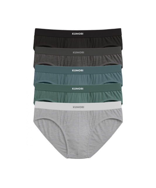 Bamboo Briefs (5-Pack) Classic Pack