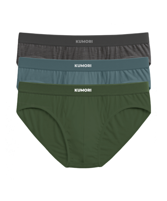Bamboo Briefs (3-Pack) Comfort Pack