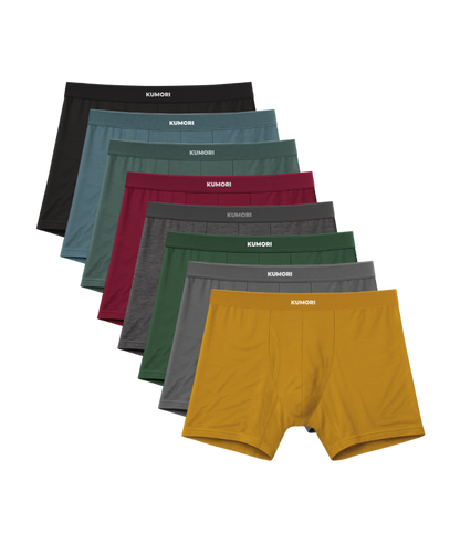 Bamboo Boxer Brief 5" (8-Pack) Upgrade Pack