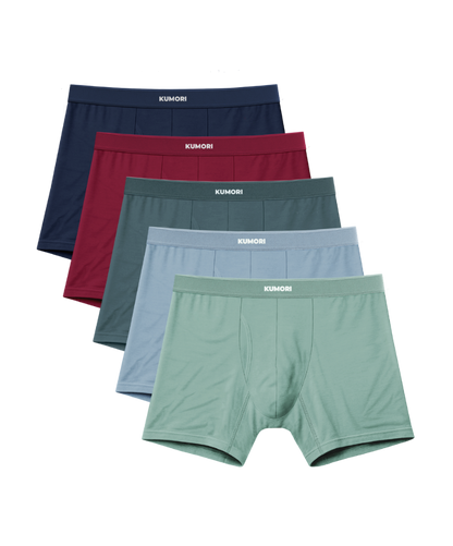 Bamboo Boxer Brief 5" (5-Pack) Variety Pack