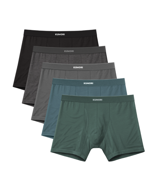 Bamboo Boxer Brief 5" (5-Pack) Classics