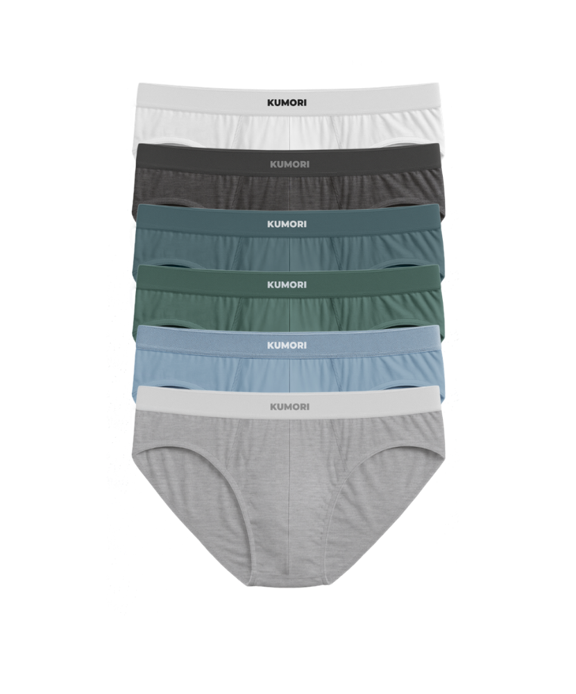 Buy 3 Get 3 Free Bamboo Briefs Core Colors