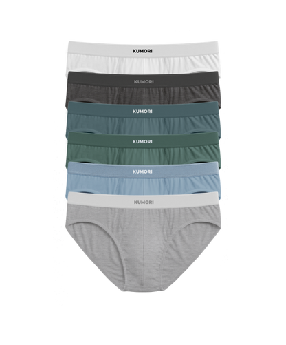 Buy 3 Get 3 Free Bamboo Briefs Core Colors